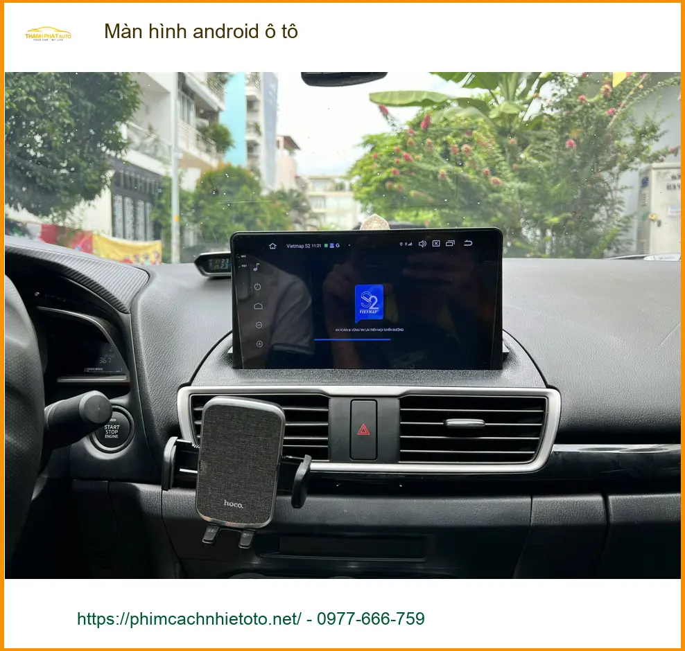 Chú Sơn lắp màn hình Android ô tô Zestech cho Mazda 3 tại Quận 2 để có nhiều tính năng hơn ảnh thực tế 4