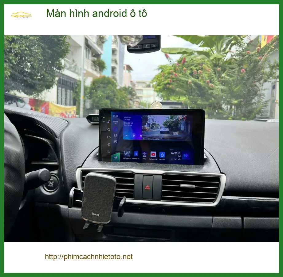 Chú Sơn lắp màn hình Android ô tô Zestech cho Mazda 3 tại Quận 2 để có nhiều tính năng hơn ảnh thực tế 5