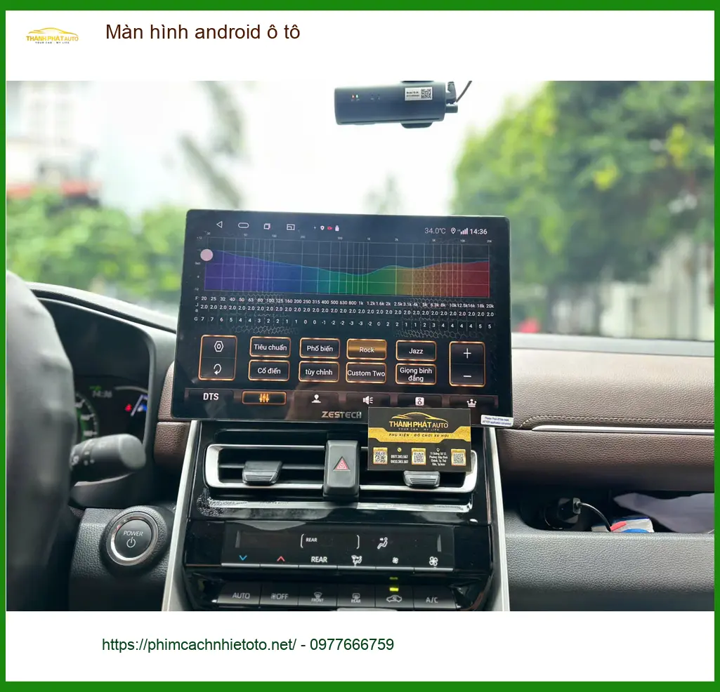 Chú Cường lắp màn hình Android ô tô cho Hyundai Accent tại Quận Tân Bình