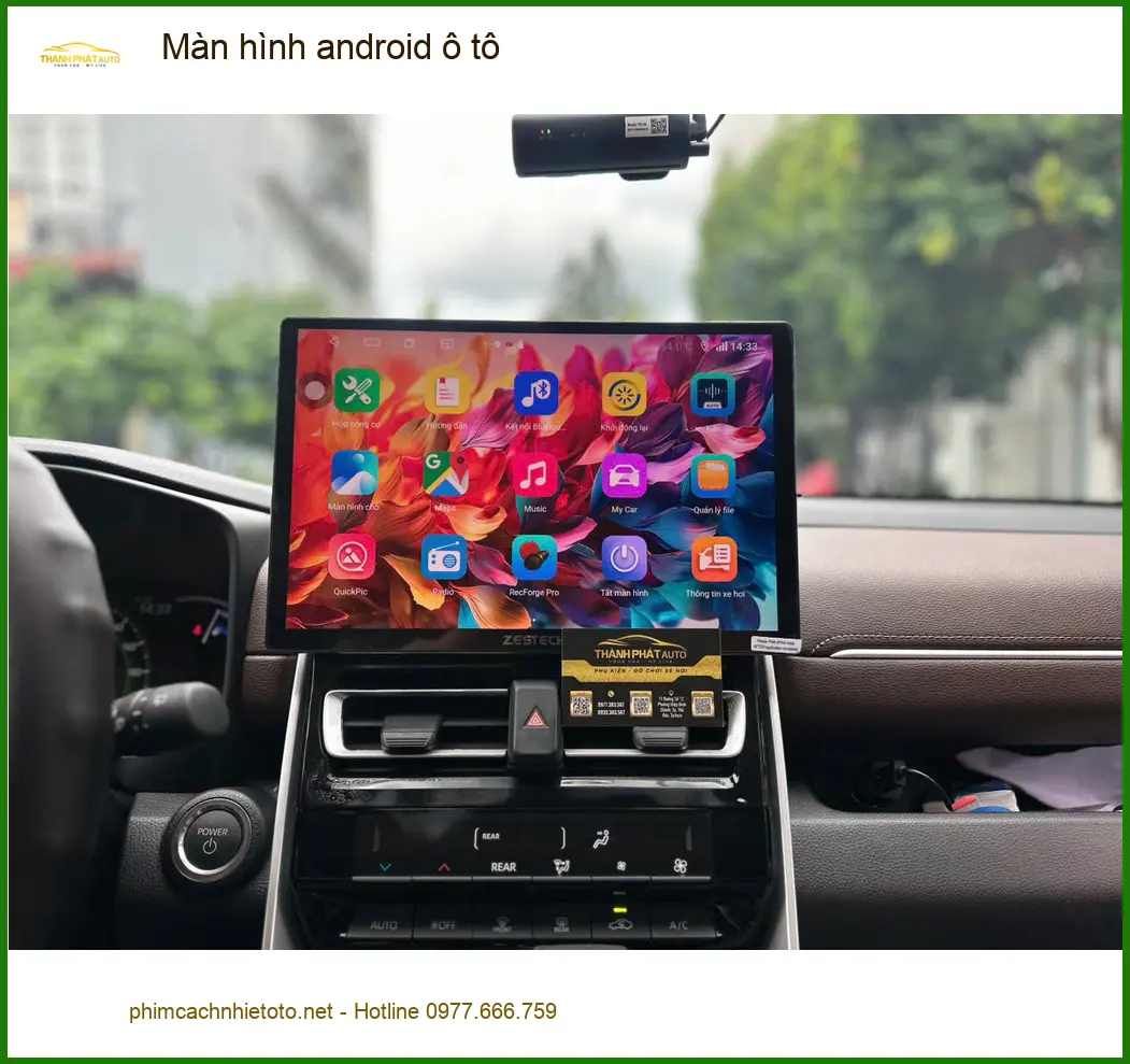 Chú Cường lắp màn hình Android ô tô cho Hyundai Accent tại Quận Tân Bình ảnh thực tế 4