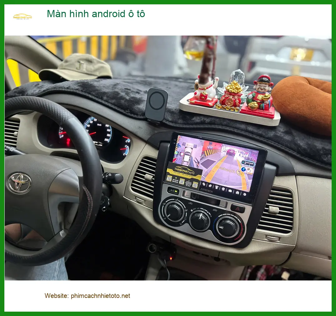 Chú Hưng lắp màn hình Android ô tô cho Honda CRV tại Quận 12