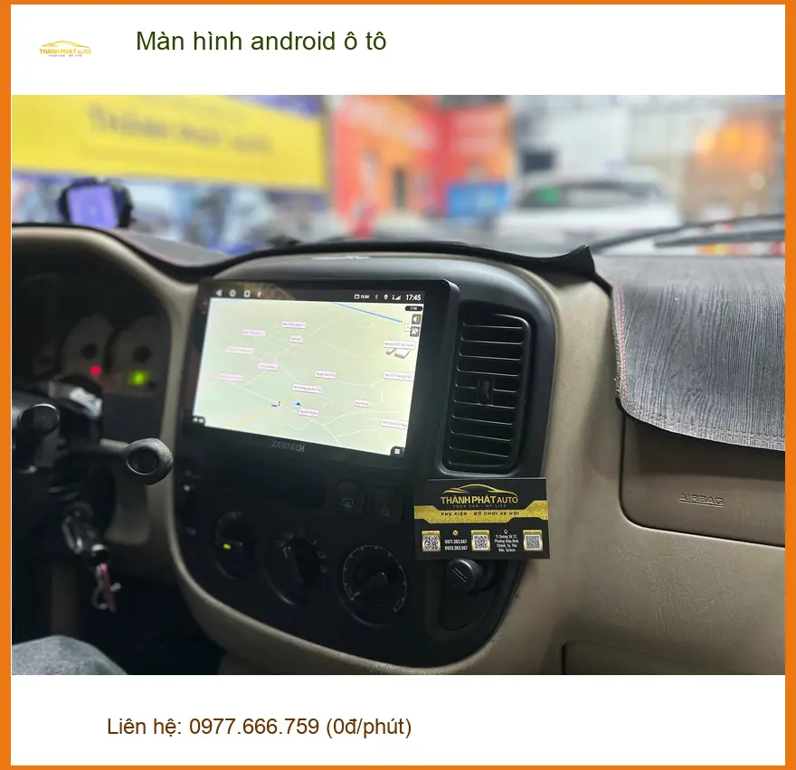 Anh Khải nâng cấp màn hình Android ô tô cho Hyundai Accent tại Thủ Đức ảnh thực tế 2