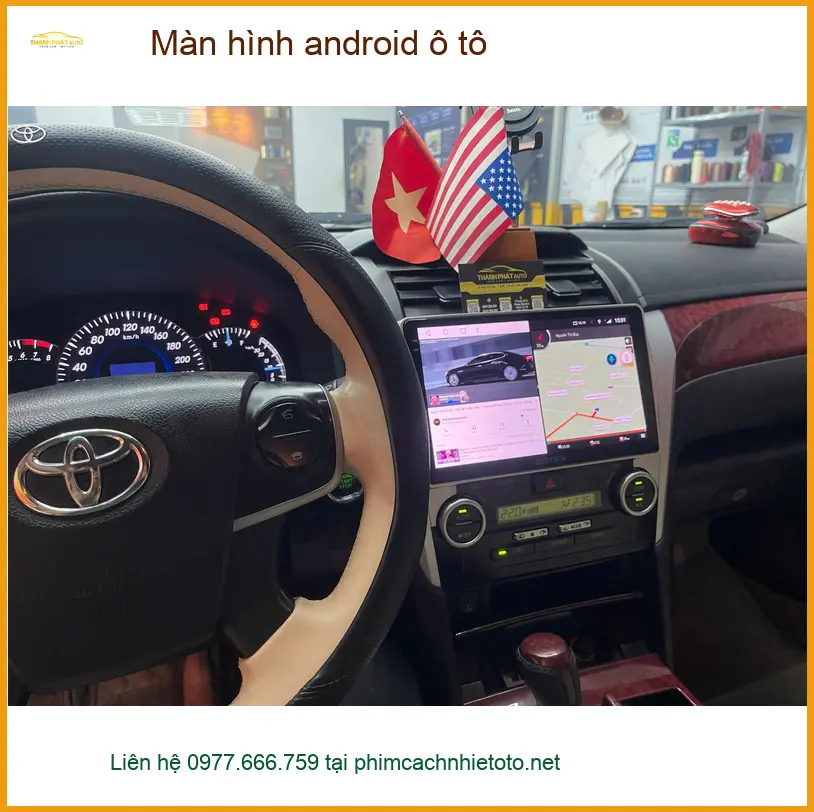 Anh Khang lắp màn hình android ô tô Honda CR-V tại Quận 9 tiện ích hơn ảnh thực tế 3
