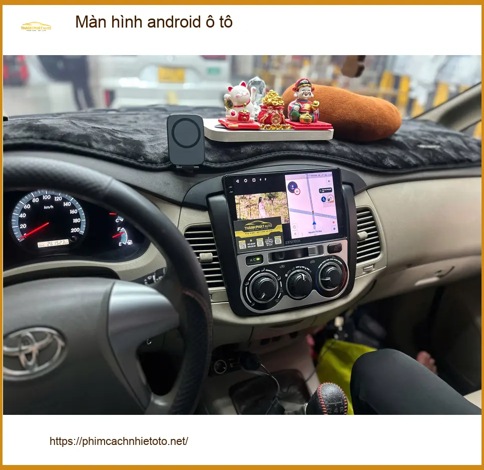 Chú Hưng lắp màn hình Android ô tô cho Honda CRV tại Quận 12 ảnh thực tế 4