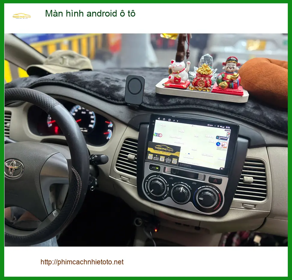 Chú Hưng lắp màn hình Android ô tô cho Honda CRV tại Quận 12 ảnh thực tế 5