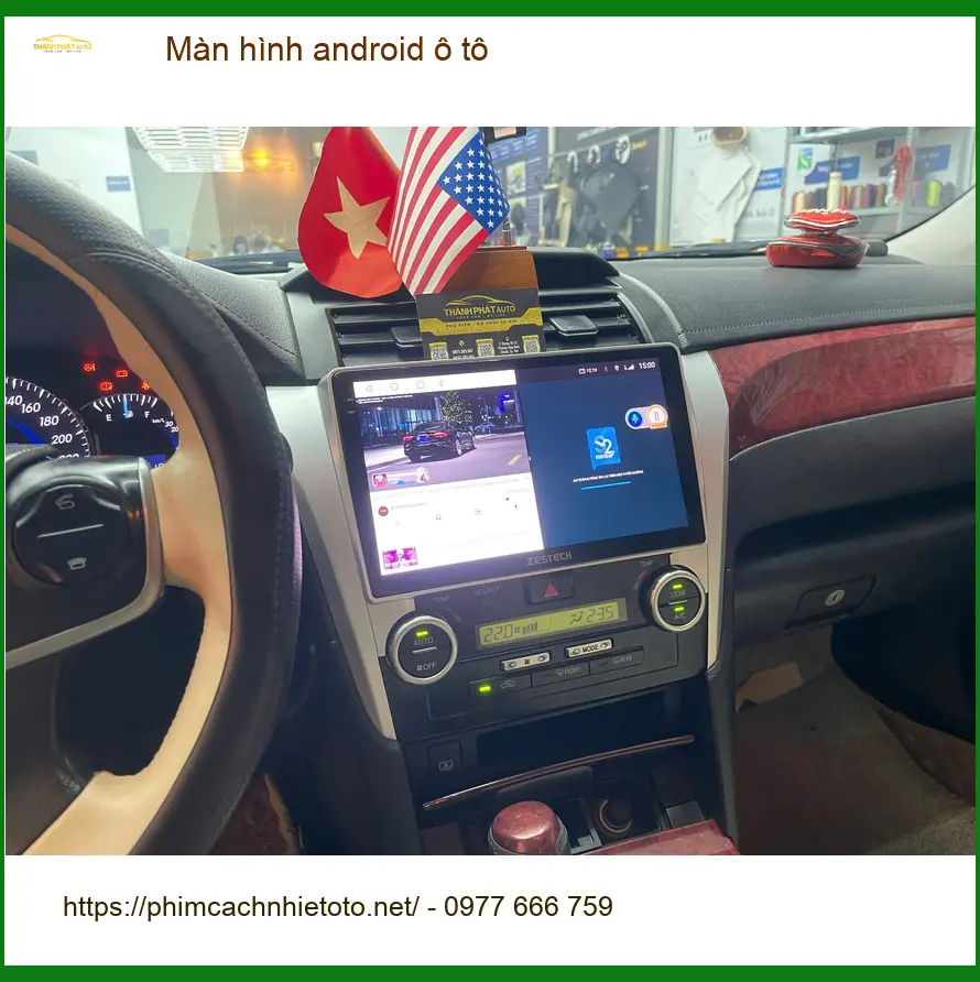 Anh Khang lắp màn hình android ô tô Honda CR-V tại Quận 9 tiện ích hơn ảnh thực tế 5