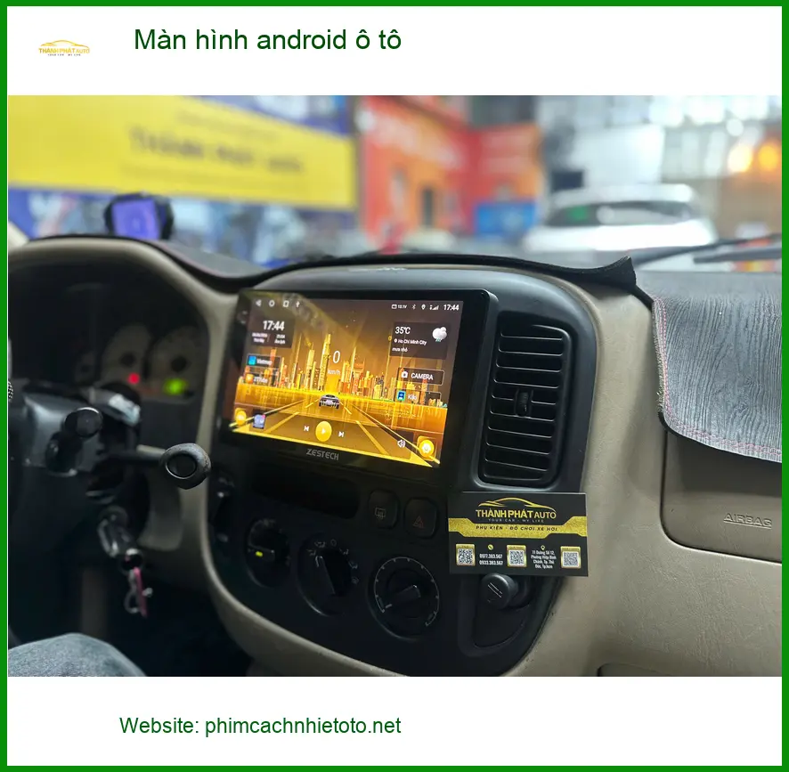 Anh Khải nâng cấp màn hình Android ô tô cho Hyundai Accent tại Thủ Đức ảnh thực tế 5