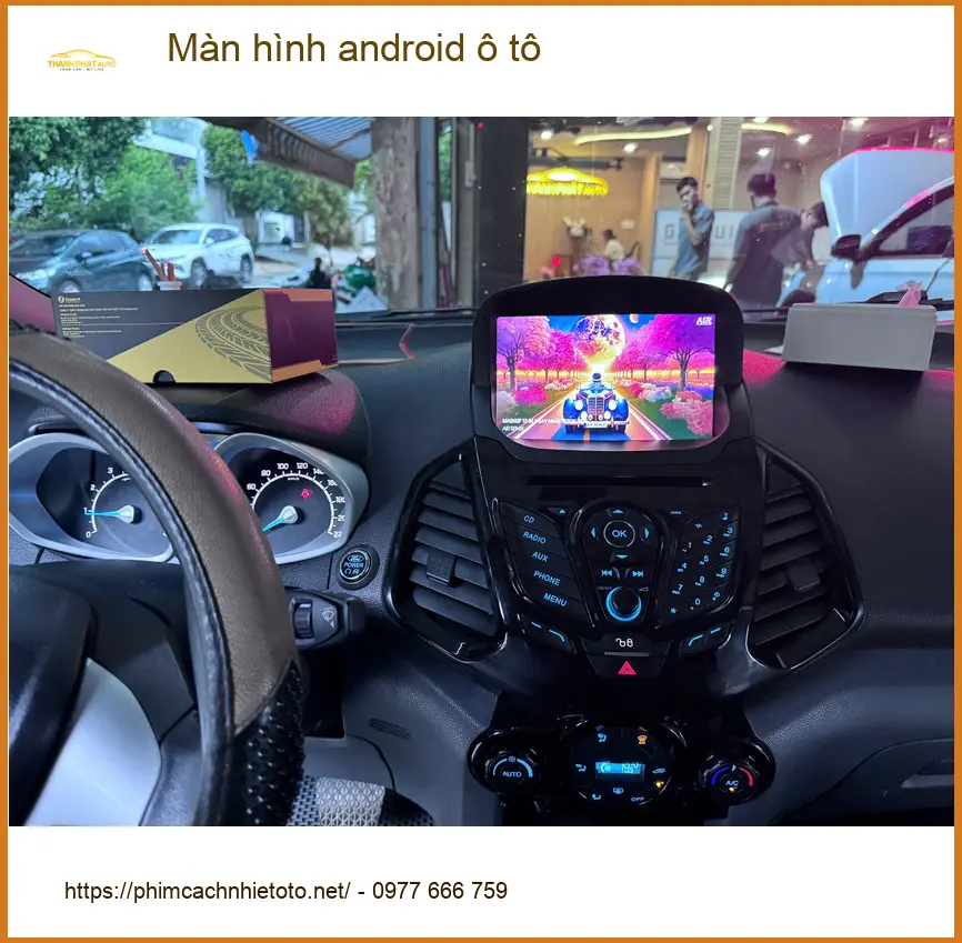 Chị Diệu gắn màn hình android ô tô cho Kia K3 tại Quận 12 để trải nghiệm công nghệ mới ảnh thực tế 3