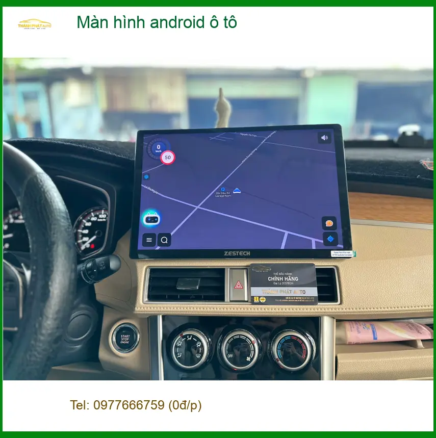 Chị Thanh Mai lắp màn hình Android ô tô Mazda 3 tại Phú Nhuận nâng tầm giải trí