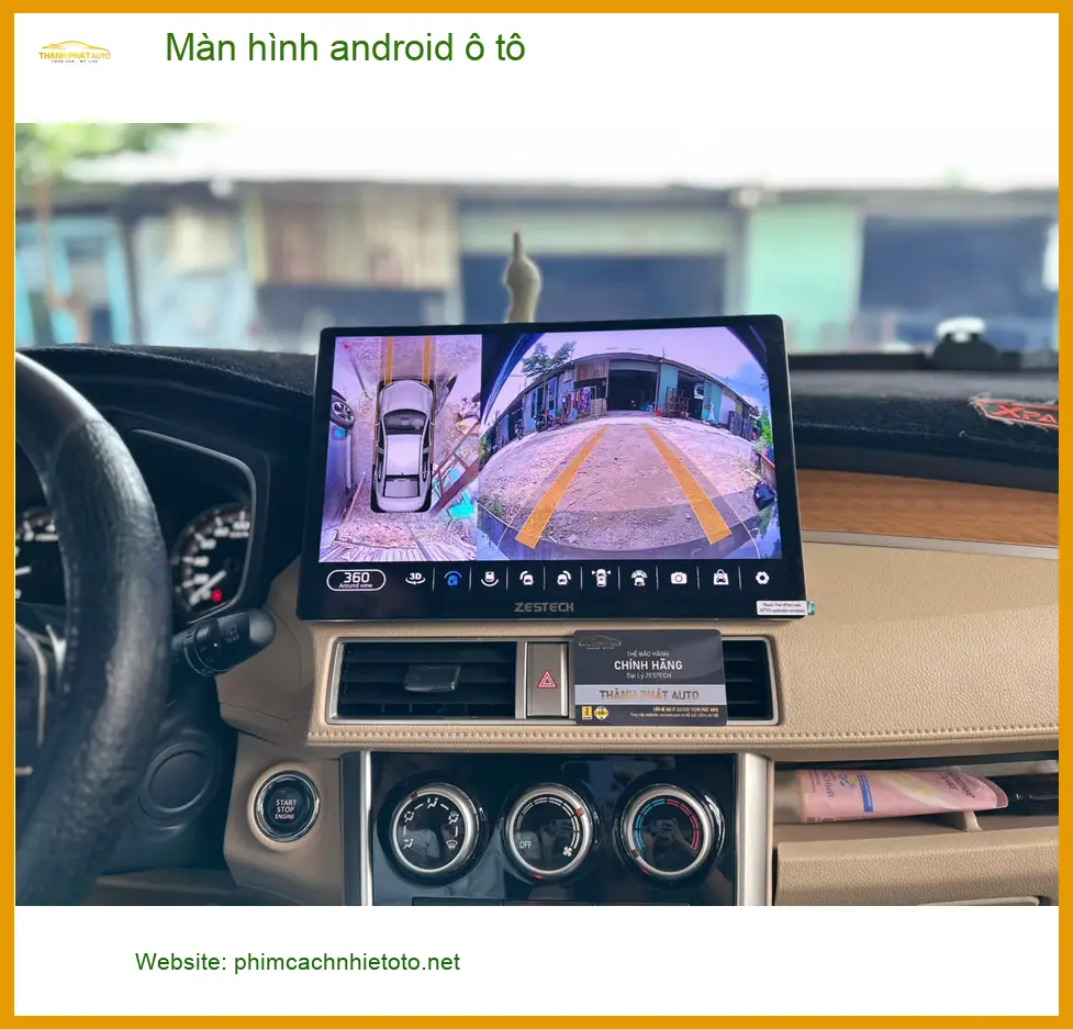 Chị Thanh Mai lắp màn hình Android ô tô Mazda 3 tại Phú Nhuận nâng tầm giải trí ảnh thực tế 4