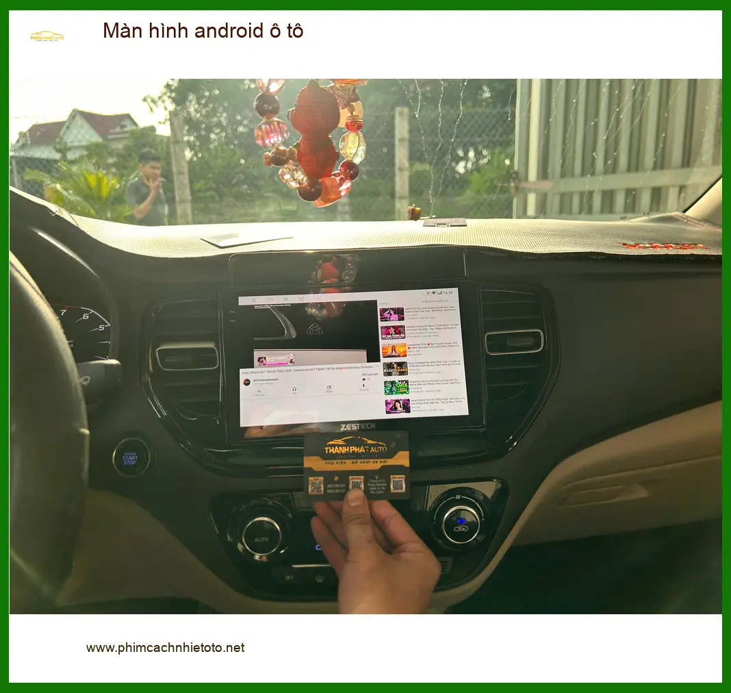 Anh Thắng nâng cấp màn hình Android ô tô cho Kia Carnival tại Quận 11