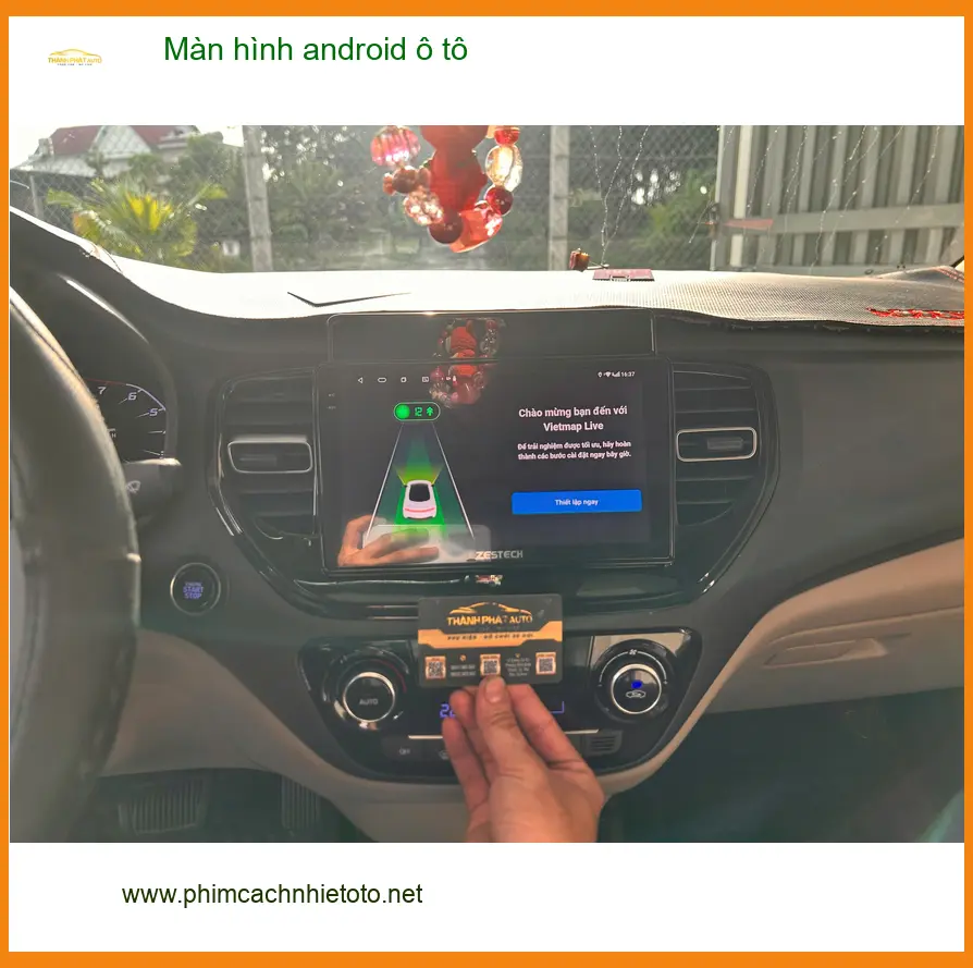 Anh Thắng nâng cấp màn hình Android ô tô cho Kia Carnival tại Quận 11 ảnh thực tế 3
