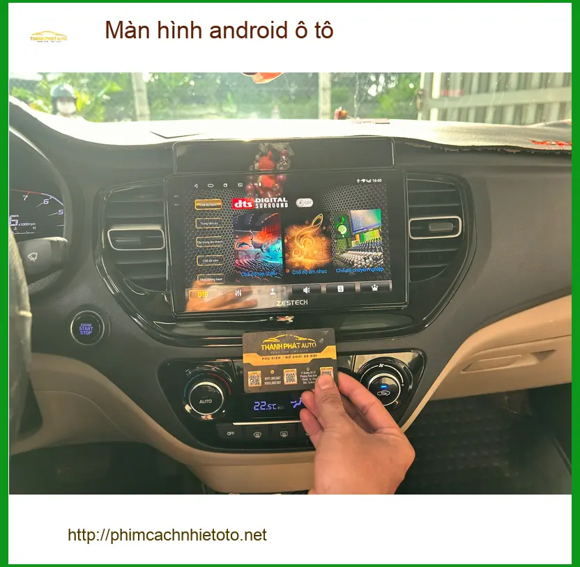 Anh Dũng nâng cấp Màn hình android ô tô cho Honda CR-V tại Quận 1