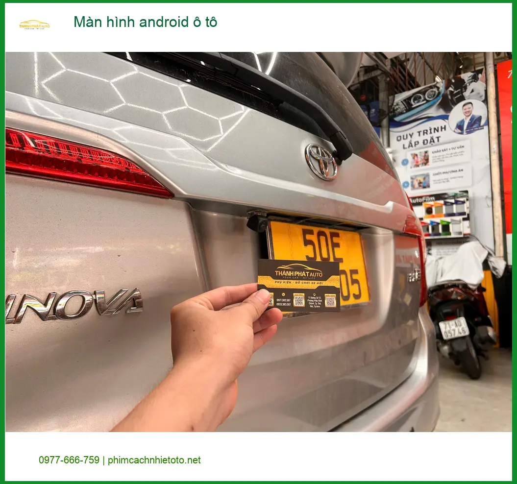 Anh Kiên lắp màn hình android ô tô cho Hyundai Santa Fe tại Quận 2 để nâng tầm trải nghiệm lái xe