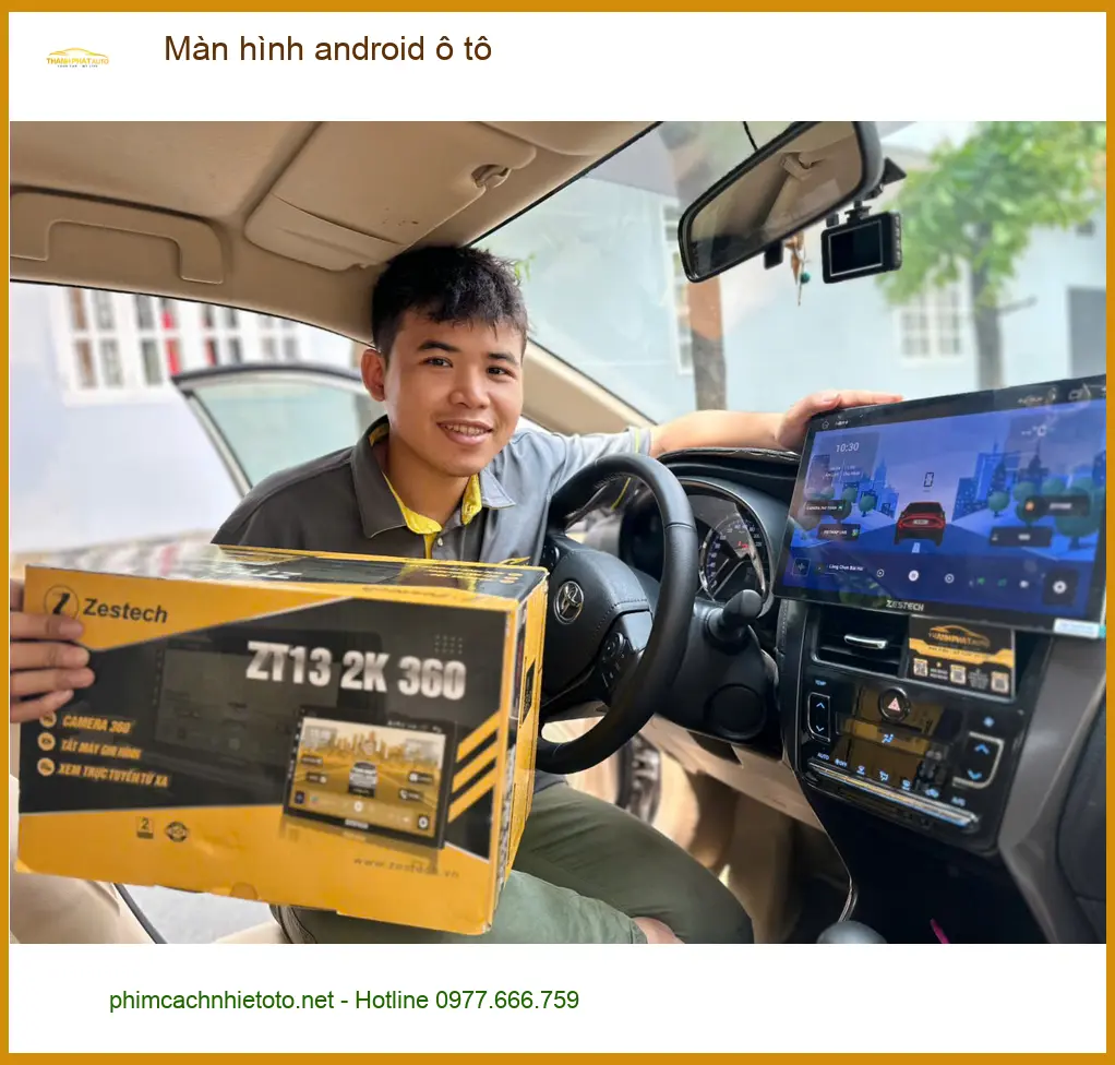 Cô Lệ lắp màn hình Android ô tô cho Kia Sorento tại Quận 5 tiện dẫn đường, giải trí ảnh thực tế 2