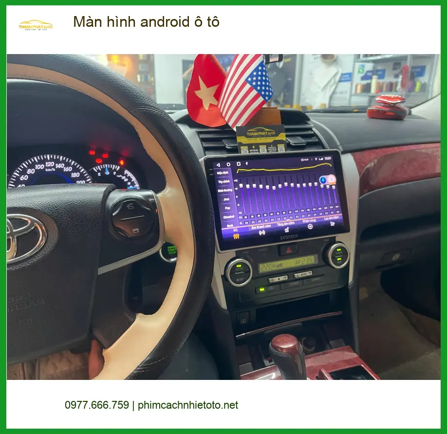 Anh Hoàng Nam nâng cấp màn hình Android ô tô Kia Carnival tại Thủ Đức ảnh thực tế 2