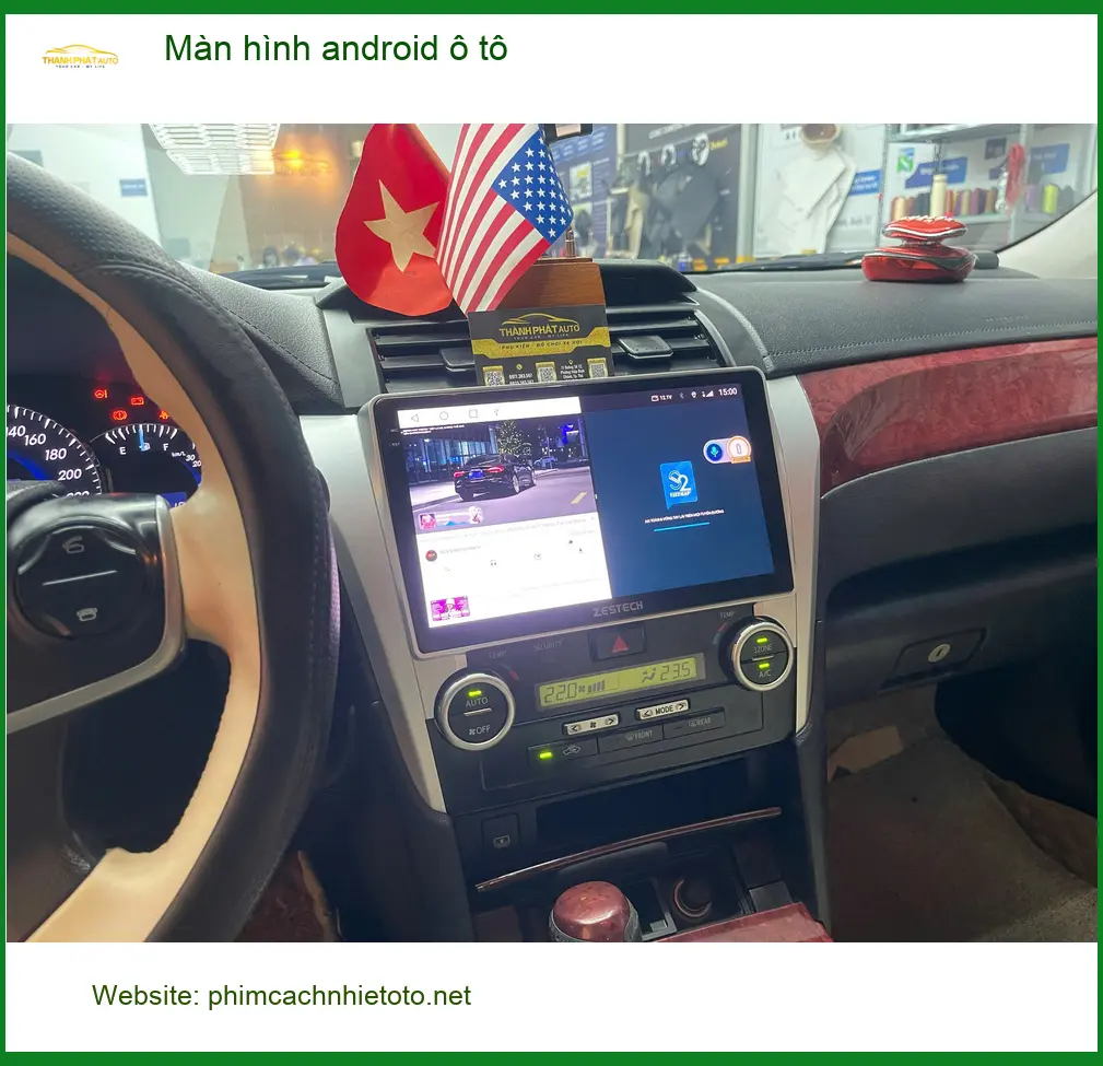 Anh Hoàng Nam nâng cấp màn hình Android ô tô Kia Carnival tại Thủ Đức ảnh thực tế 4