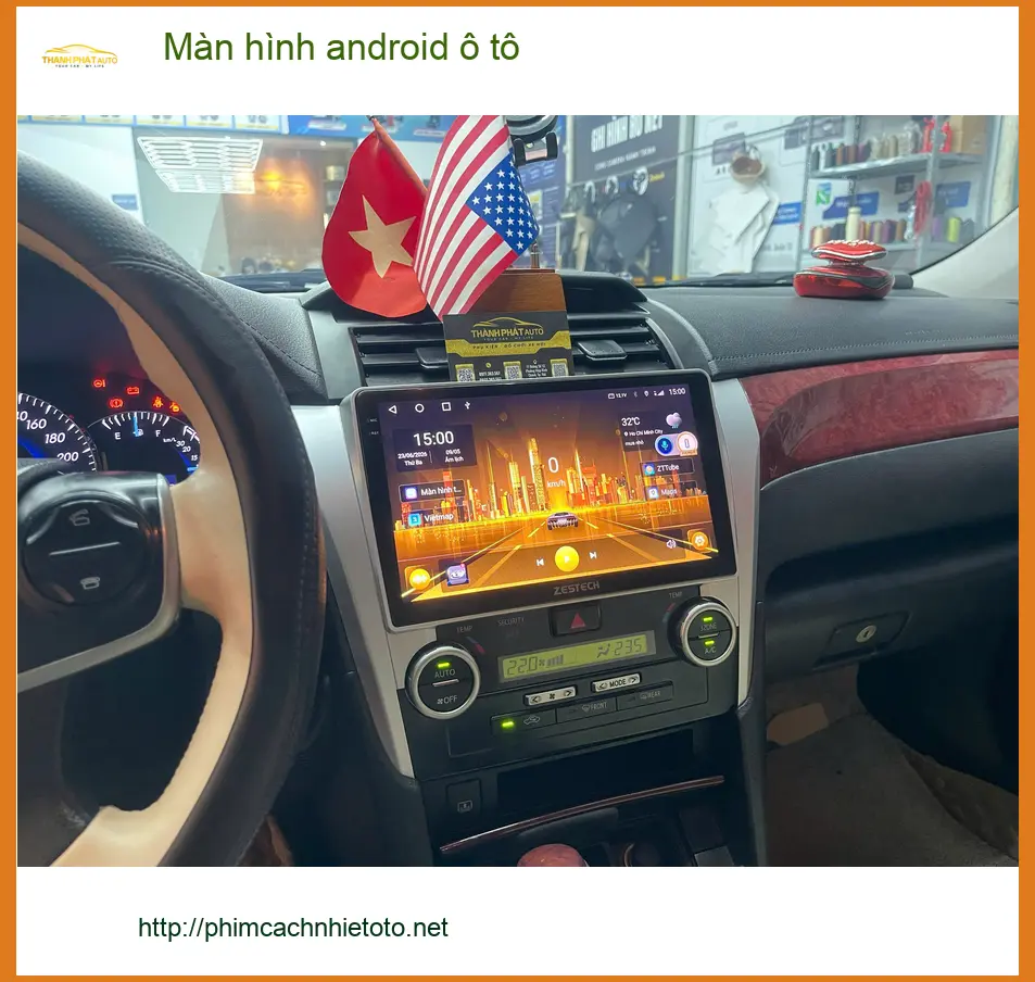 Anh Hoàng Nam nâng cấp màn hình Android ô tô Kia Carnival tại Thủ Đức ảnh thực tế 5