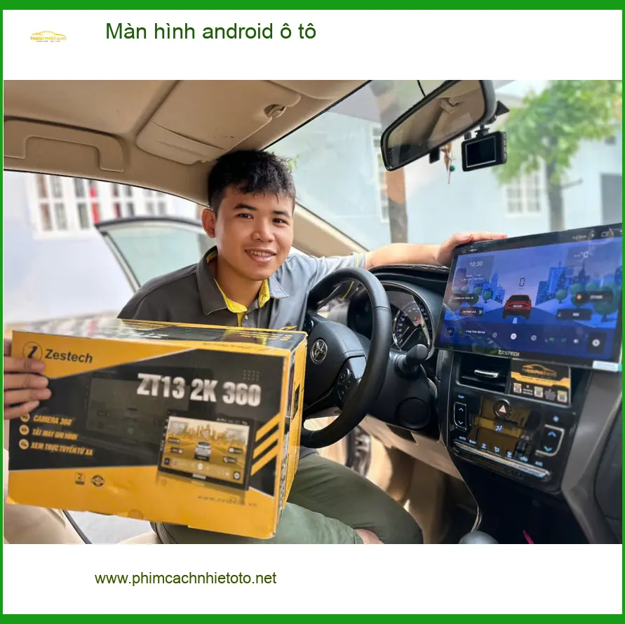 Chú Hùng lắp màn hình Android ô tô cho Honda CR-V tại Quận Phú Nhuận ảnh thực tế 2