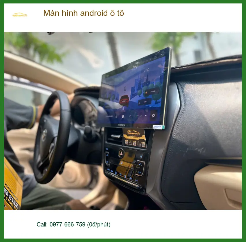 Chú Hùng lắp màn hình Android ô tô cho Honda CR-V tại Quận Phú Nhuận ảnh thực tế 4