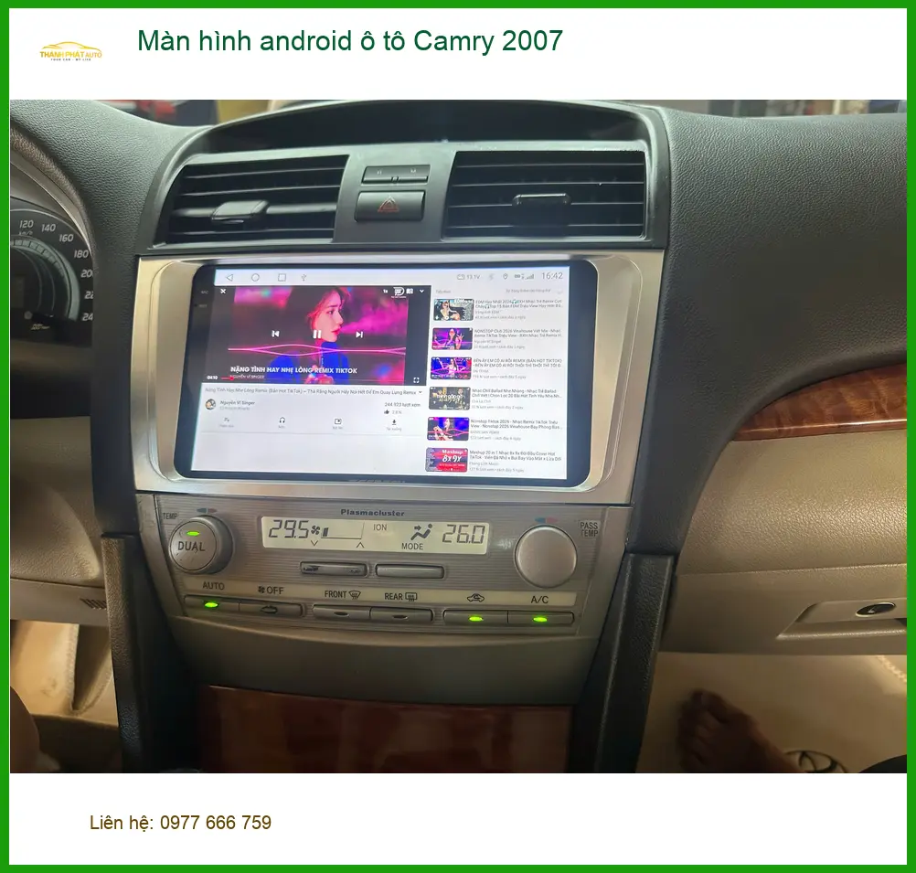 Anh Tùng lắp màn hình Android ô tô Camry 2007 Quận Bình Tân giá tốt