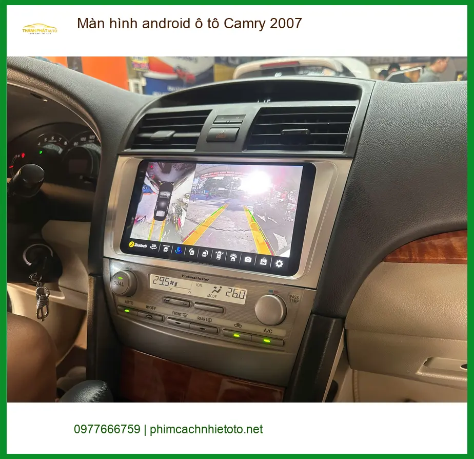 Anh Tùng lắp màn hình Android ô tô Camry 2007 Quận Bình Tân giá tốt ảnh thực tế 3