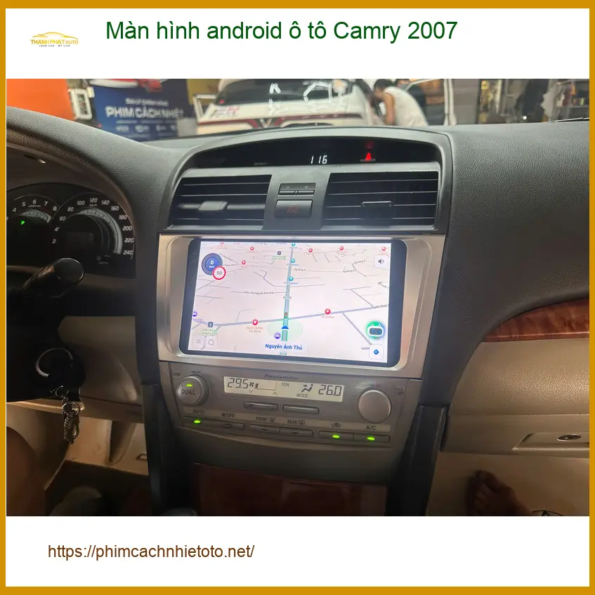 Anh Tùng lắp màn hình Android ô tô Camry 2007 Quận Bình Tân giá tốt ảnh thực tế 4
