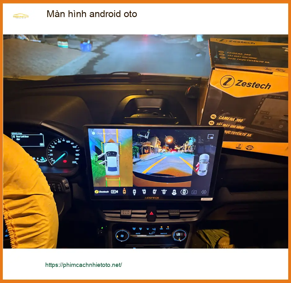 Anh Quân lắp màn hình Android ô tô Honda CRV tại Quận Tân Phú để xem YouTube ảnh thực tế 4