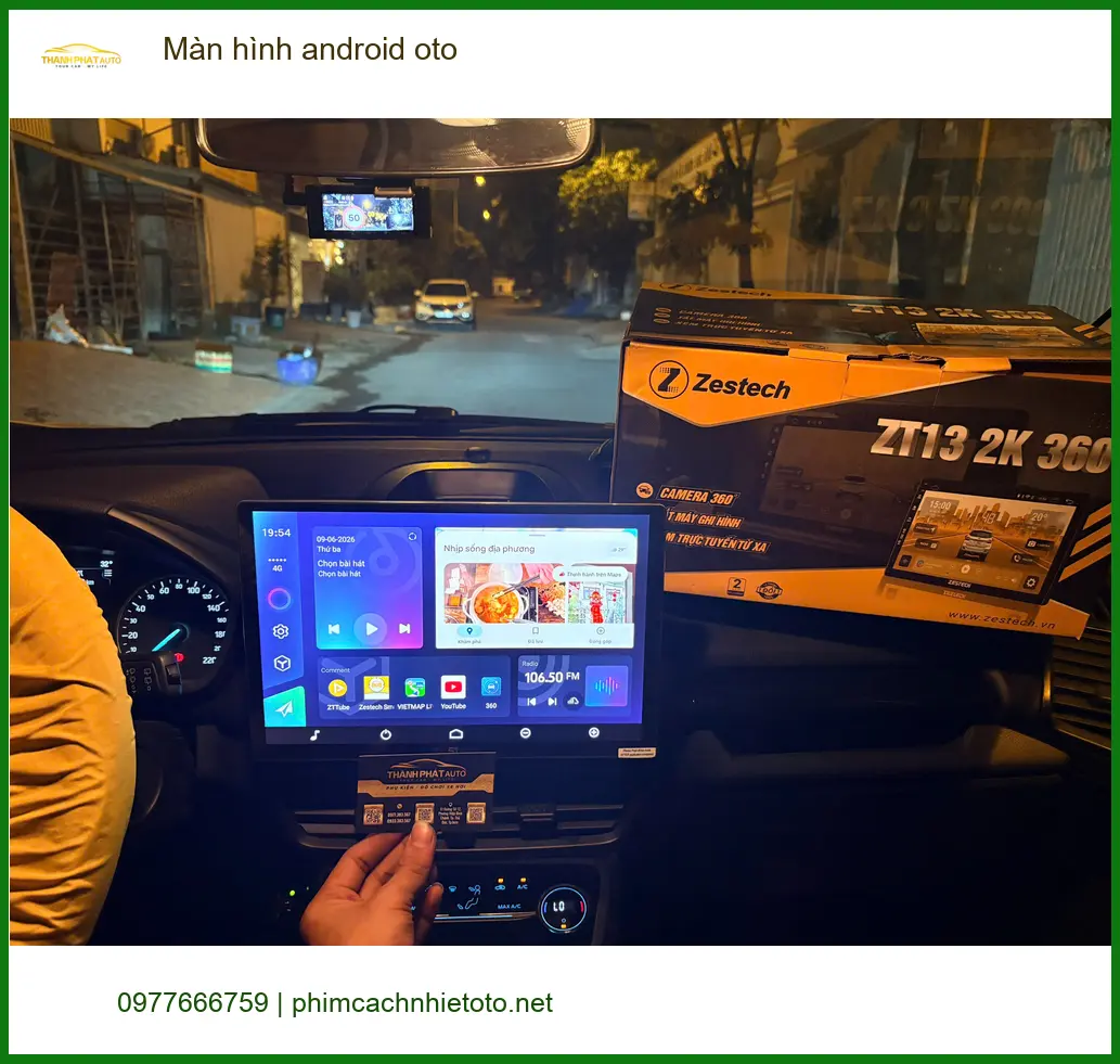 Chị Thảo lắp màn hình Android ô tô cho Mazda 3 tại Quận 2 để nâng tầm trải nghiệm lái