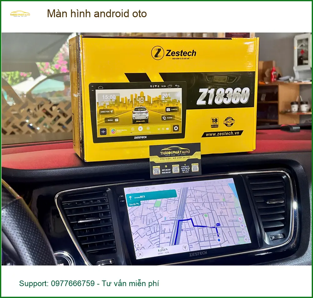 Anh Long nâng cấp màn hình android oto Hyundai Accent vì màn zin cũ chậm tại Quận 12 ảnh thực tế 2