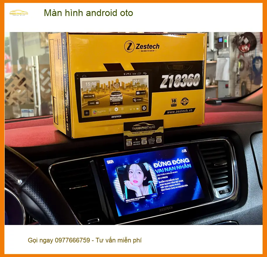 Anh Long nâng cấp màn hình android oto Hyundai Accent vì màn zin cũ chậm tại Quận 12 ảnh thực tế 3