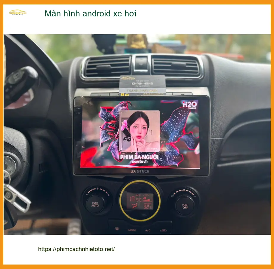 Anh Kiên lắp màn hình Android xe hơi Hyundai Accent tại Quận Bình Tân ảnh thực tế 2