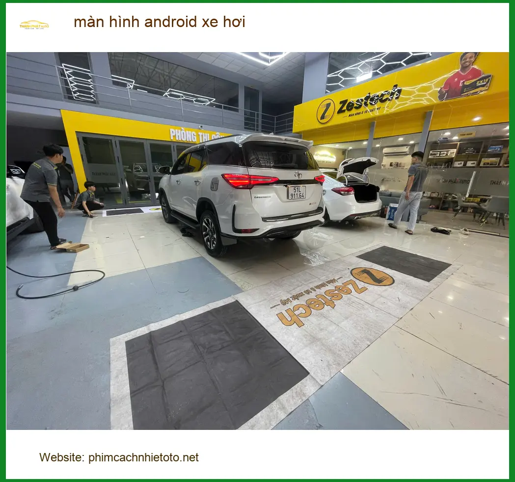 Chú Dũng gắn màn hình Android cho Kia Carnival tại Quận 10, tăng tiện nghi ảnh thực tế 3