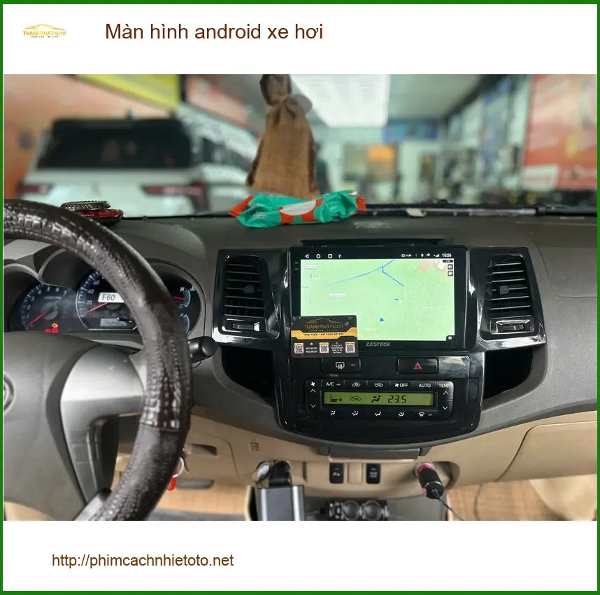 Anh Quý lắp Màn hình android xe hơi cho Honda CRV tại Quận 12 để tiện dẫn đường và giải trí ảnh thực tế 2