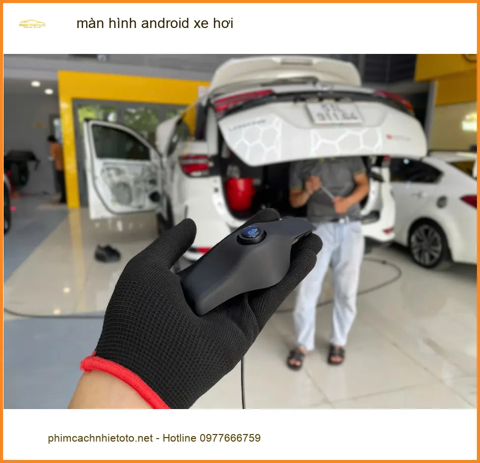 Anh Khải lắp màn hình android xe hơi Hyundai Creta tại Hóc Môn ảnh thực tế 2