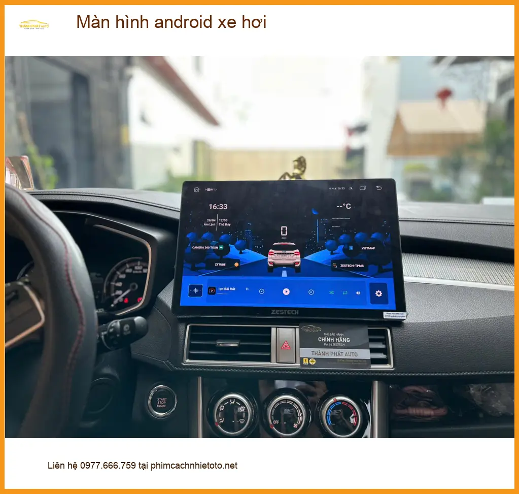 Anh Tùng lắp màn hình android xe hơi cho Suzuki XL7 tại Quận 9 ảnh thực tế 3