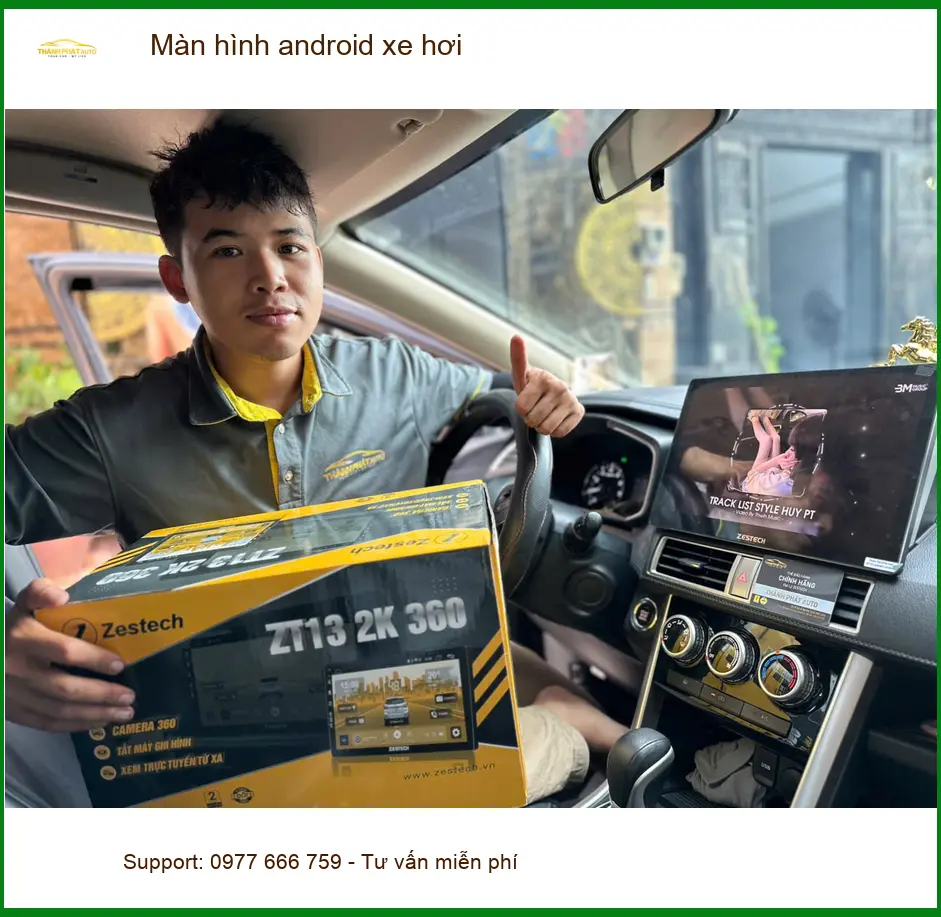 Anh Tùng lắp màn hình android xe hơi cho Suzuki XL7 tại Quận 9 ảnh thực tế 4