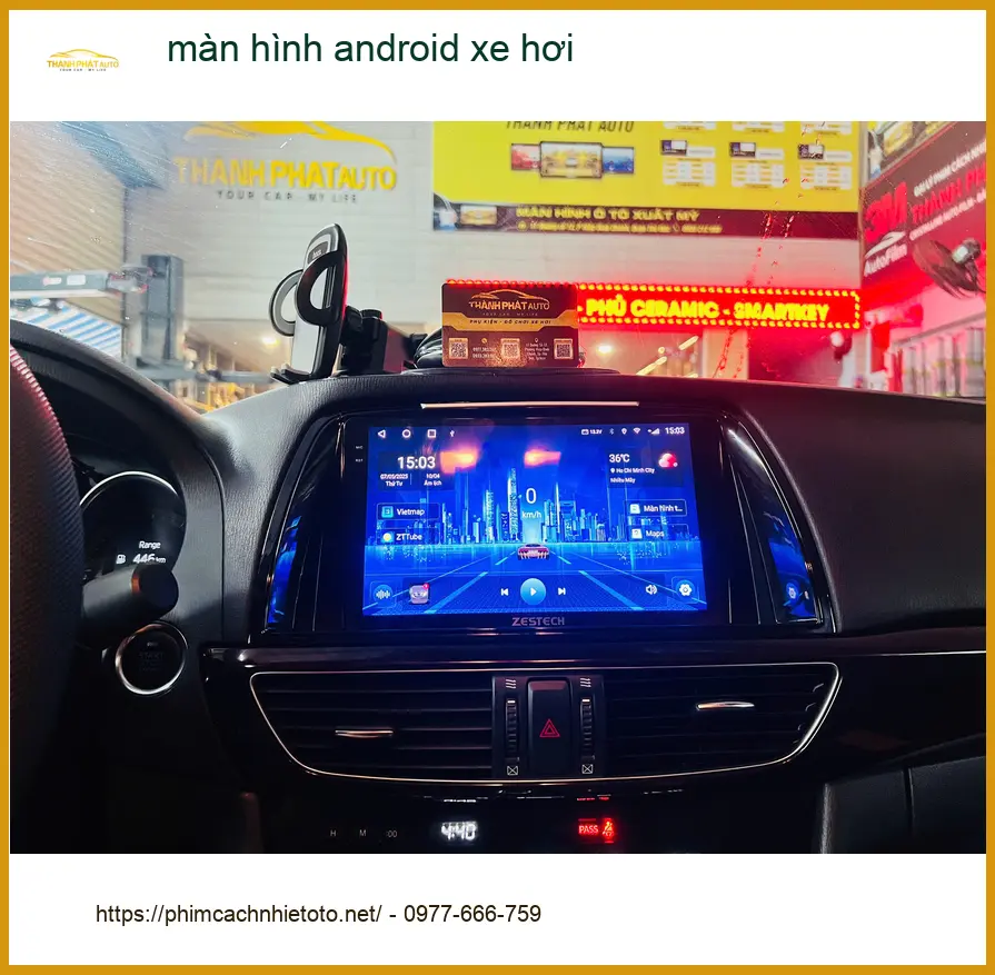 Anh Duy lắp màn hình Android xe hơi Honda HR-V tại Quận Tân Bình
