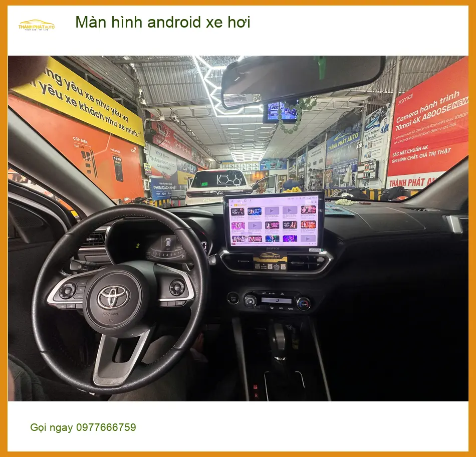 Anh Nam lắp màn hình Android xe hơi Toyota Vios Quận 2, cần đa nhiệm hơn