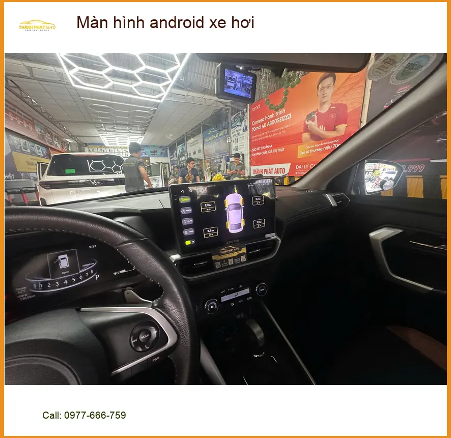 Anh Nam lắp màn hình Android xe hơi Toyota Vios Quận 2, cần đa nhiệm hơn ảnh thực tế 4