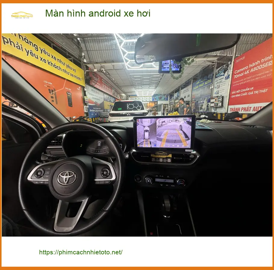Anh Nam lắp màn hình Android xe hơi Toyota Vios Quận 2, cần đa nhiệm hơn ảnh thực tế 5