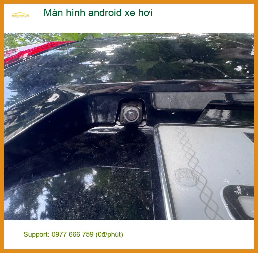 Chị Hằng nâng cấp màn hình Android xe hơi Santa Fe tại Quận 7 ảnh thực tế 5