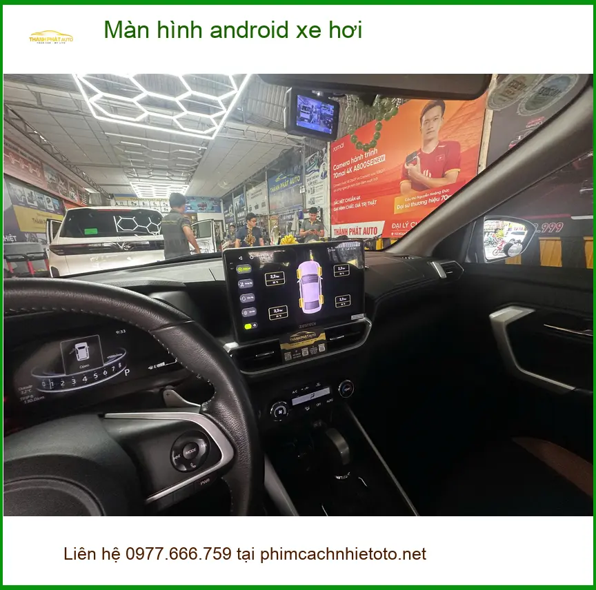Chú Minh nâng cấp màn hình Android xe hơi Honda CRV tại Quận 6 ảnh thực tế 2