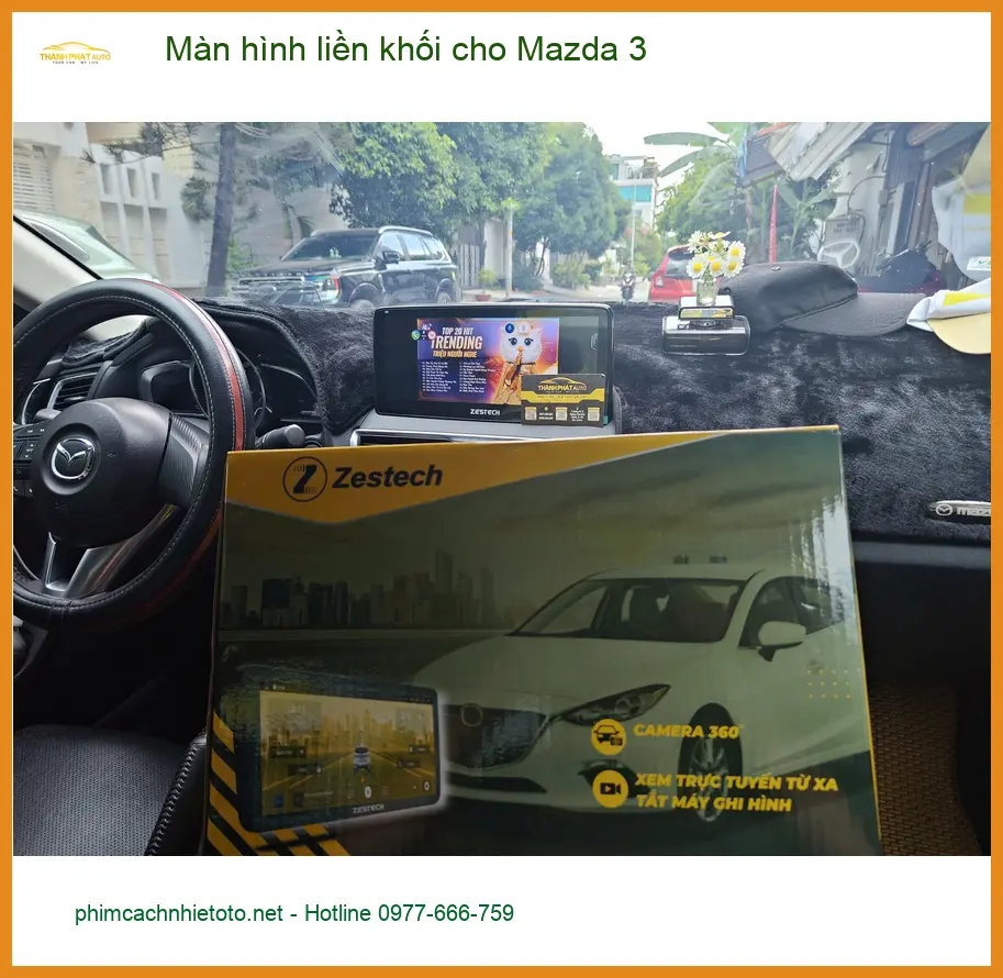 Anh Quốc Anh lắp Màn hình liền khối Mazda 3 Quận 1 để nâng tầm trải nghiệm ảnh thực tế 4
