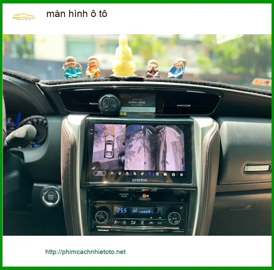Chú Tám nâng cấp màn hình ô tô Mitsubishi Outlander tại Quận Bình Tân ảnh thực tế 4