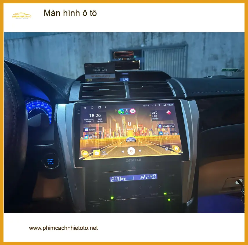 Anh Khang nâng cấp màn hình ô tô Hyundai Creta tại Hóc Môn để tiện dẫn đường và giải trí ảnh thực tế 2
