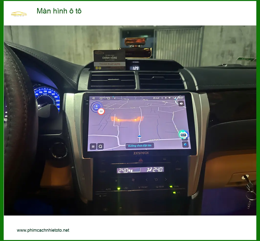 Anh Đạt lắp màn hình ô tô Hyundai Accent tại Quận 12 nâng cấp giải trí chuyến đi ảnh thực tế 2