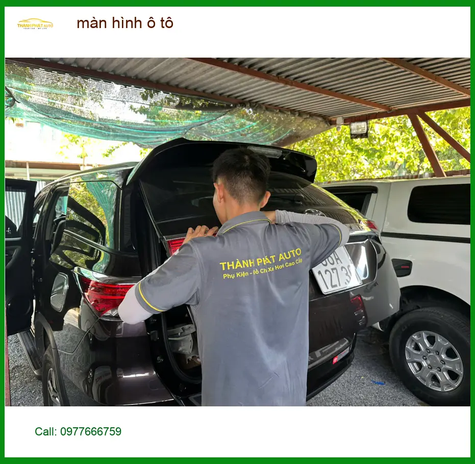 Địa chỉ Lắp màn hình ô tô uy tín cho Anh Khoa Mazda CX-5 tại Quận Phú Nhuận