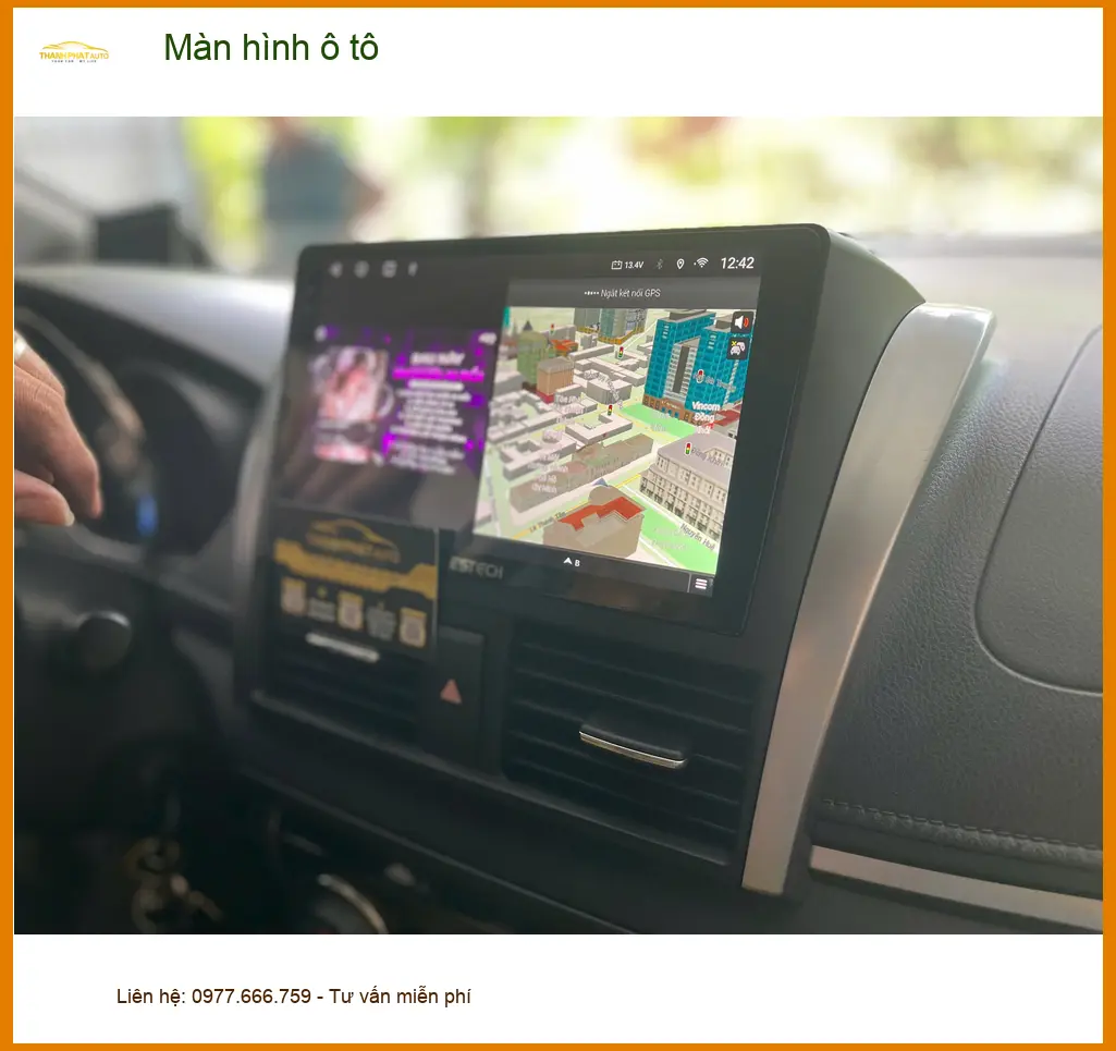 Anh Dũng nâng cấp Màn hình ô tô cho Hyundai Santa Fe tại Quận 12 để giải trí tốt hơn ảnh thực tế 5