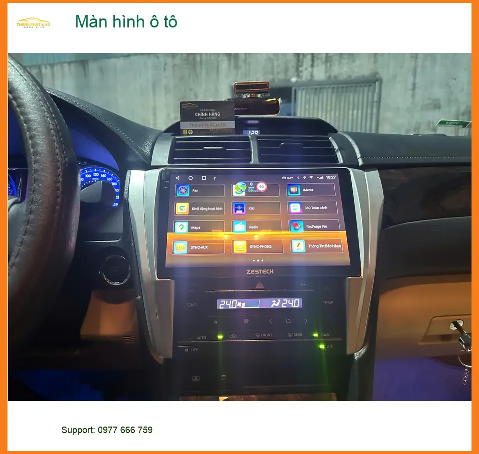 Anh Thắng nâng cấp màn hình ô tô Toyota Vios tại Quận Thủ Đức chuyên nghiệp ảnh thực tế 2